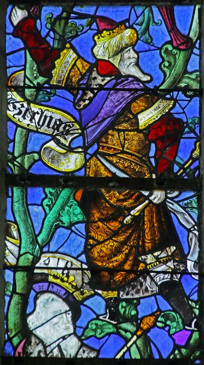 Isais tre: Hiskia, 1557 av French School